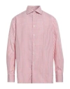 Dunhill Man Shirt Red Size L Cotton In Red