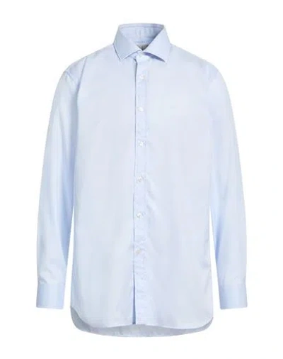 Dunhill Man Shirt Sky Blue Size 17 ½ Cotton