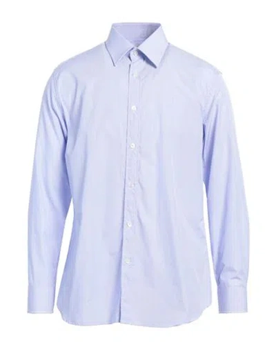 Dunhill Man Shirt Sky Blue Size 17 Cotton