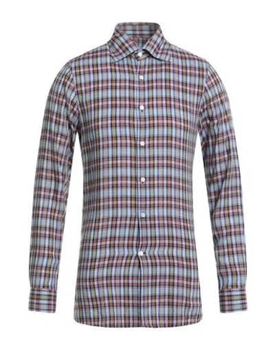 Dunhill Man Shirt Sky Blue Size L Lyocell