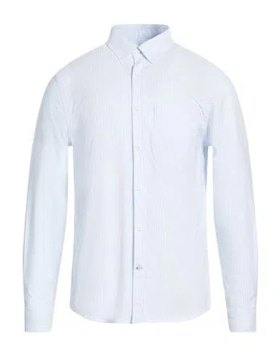 Dunhill Man Shirt Sky Blue Size M Cotton
