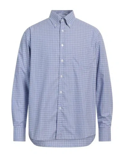 Dunhill Man Shirt Sky Blue Size Xxl Cotton