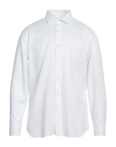 Dunhill Man Shirt White Size 17 ½ Cotton