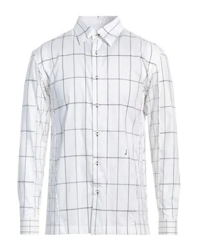 Dunhill Man Shirt White Size Xxl Cotton