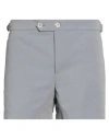 Dunhill Man Shorts & Bermuda Shorts Light Grey Size Xl Cotton, Polyamide In Grey