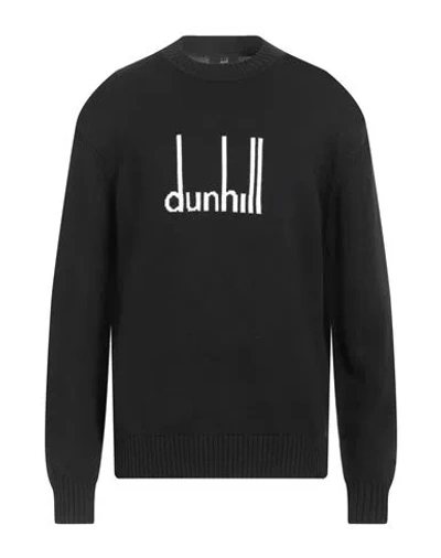 Dunhill Man Sweater Black Size L Merino Wool