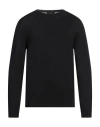 Dunhill Man Sweater Black Size M Wool, Mulberry Silk