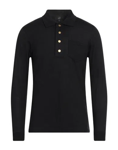 Dunhill Man Sweater Black Size S Wool In Black