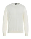 Dunhill Man Sweater Cream Size Xl Wool In White
