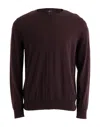 Dunhill Man Sweater Deep Purple Size Xxl Wool