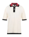 Dunhill Man Sweater Ivory Size Xl Silk, Cotton In White