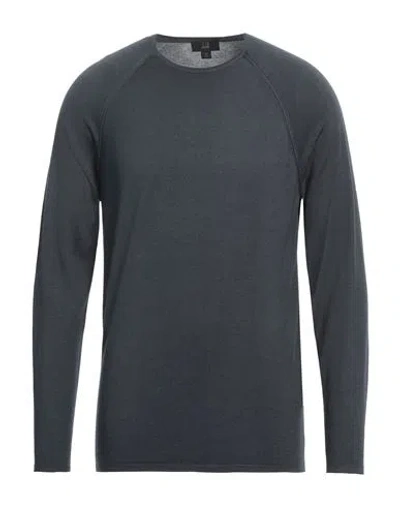 Dunhill Man Sweater Lead Size L Cashmere In Grey