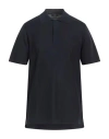 DUNHILL DUNHILL MAN SWEATER MIDNIGHT BLUE SIZE XL MULBERRY SILK, COTTON