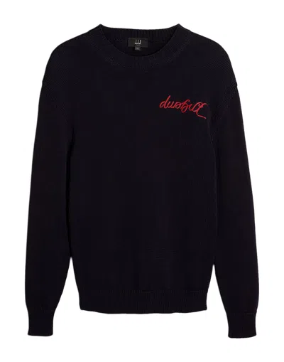 Dunhill Sweaters In Dark Blue