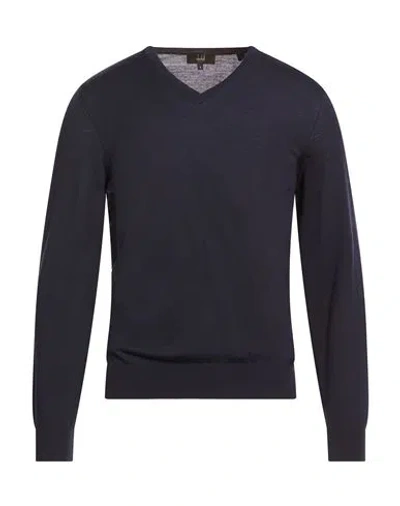Dunhill Man Sweater Midnight Blue Size S Wool