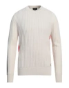 Dunhill Man Sweater Off White Size Xl Cashmere In Off White