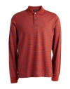 Dunhill Man Sweater Orange Size M Wool In Orange