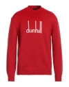 Dunhill Man Sweater Red Size Xxl Merino Wool In Red