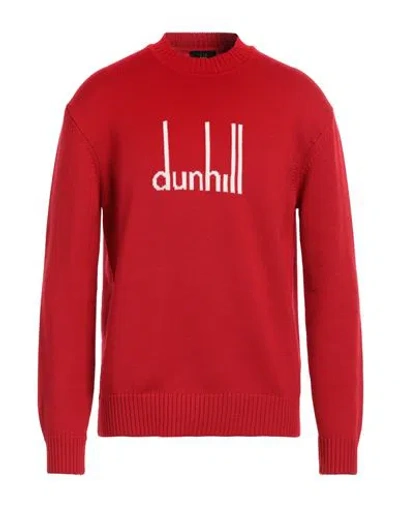 Dunhill Man Sweater Red Size Xxl Merino Wool