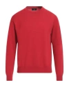 Dunhill Man Sweater Red Size Xxl Cashmere