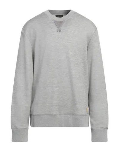 Dunhill Man Sweatshirt Grey Size Xl Cotton, Mulberry Silk