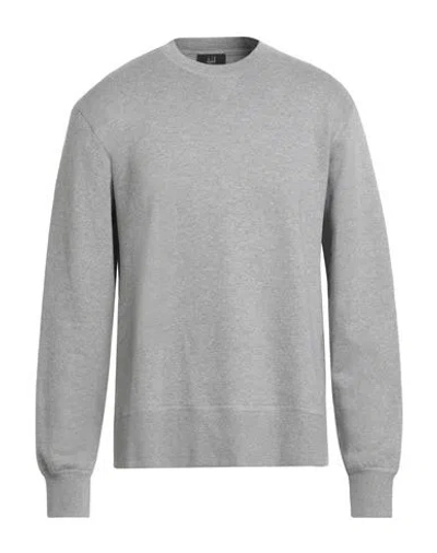 Dunhill Man Sweatshirt Grey Size Xl Cotton, Polyamide, Elastane