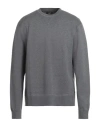 Dunhill Man Sweatshirt Lead Size Xl Cotton, Polyamide, Elastane In Grey