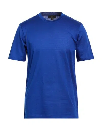 Dunhill Man T-shirt Blue Size L Cotton