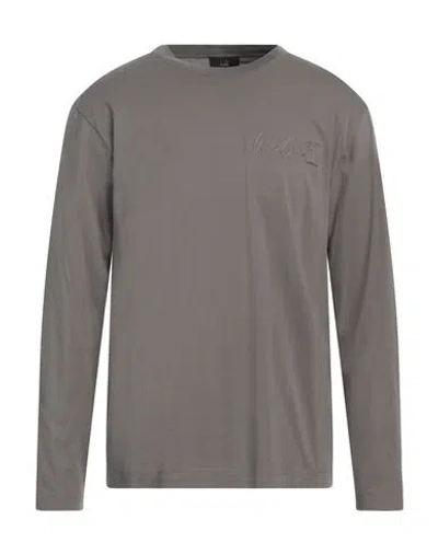 Dunhill Man T-shirt Khaki Size M Cotton In Beige
