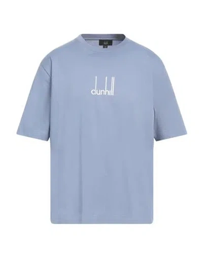 Dunhill Man T-shirt Light Blue Size L Cotton