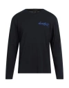 Dunhill Man T-shirt Midnight Blue Size L Cotton In Blue