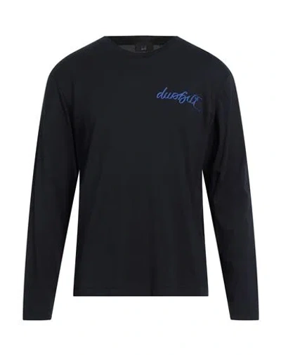 Dunhill Man T-shirt Midnight Blue Size L Cotton