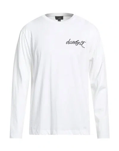 Dunhill Man T-shirt Off White Size Xl Cotton