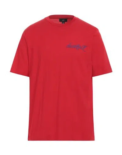 Dunhill Man T-shirt Red Size Xxl Cotton