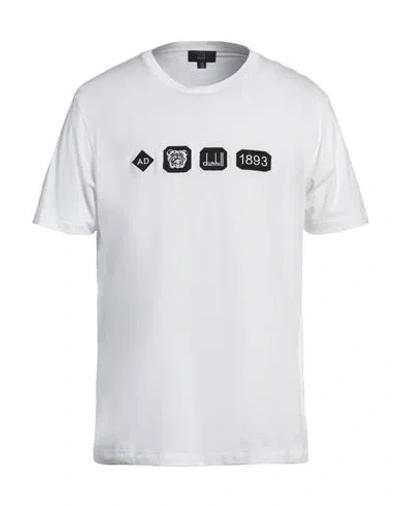 Dunhill Man T-shirt White Size L Cotton