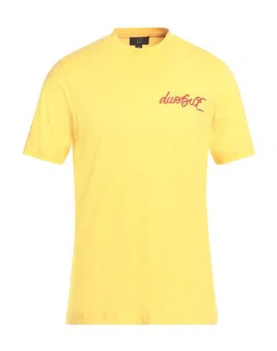 Dunhill Man T-shirt Yellow Size Xxl Cotton