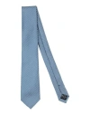 Dunhill Man Ties & Bow Ties Azure Size - Silk, Acrylic In Blue