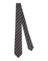 Dunhill Man Ties & Bow Ties Black Size - Mulberry Silk In Black