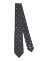Dunhill Man Ties & Bow Ties Black Size - Mulberry Silk In Black