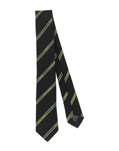 Dunhill Man Ties & Bow Ties Black Size - Wool, Mulberry Silk