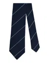 Dunhill Man Ties & Bow Ties Blue Size - Mulberry Silk