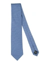 Dunhill Man Ties & Bow Ties Blue Size - Mulberry Silk
