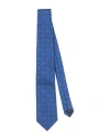 Dunhill Man Ties & Bow Ties Bright Blue Size - Mulberry Silk
