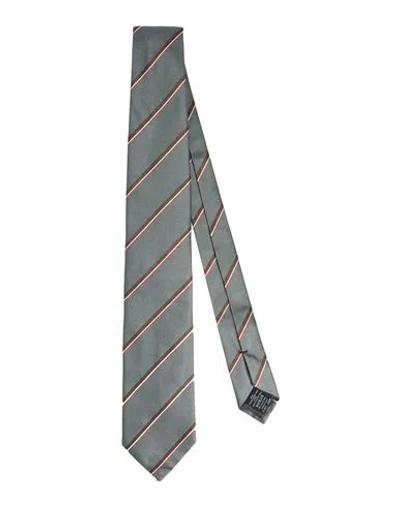 Dunhill Man Ties & Bow Ties Brown Size - Mulberry Silk
