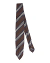 Dunhill Man Ties & Bow Ties Copper Size - Mulberry Silk In Orange