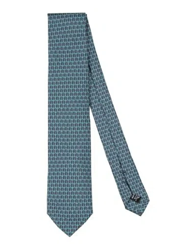 Dunhill Man Ties & Bow Ties Green Size - Silk