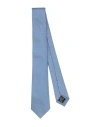 Dunhill Man Ties & Bow Ties Light Blue Size - Mulberry Silk In Blue