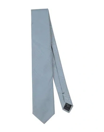 Dunhill Man Ties & Bow Ties Light Blue Size - Mulberry Silk