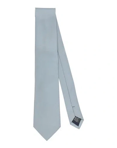 Dunhill Man Ties & Bow Ties Light Blue Size - Mulberry Silk