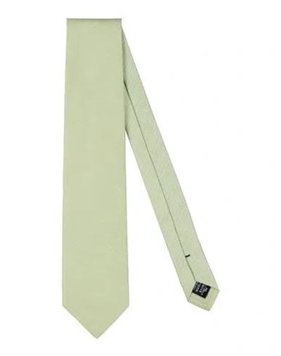 Dunhill Man Ties & Bow Ties Light Green Size - Silk
